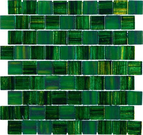D Alegria Green Emerald Glass Tile Mosaic Gold Coast Tile Shop Tiles For Every Style And Budget