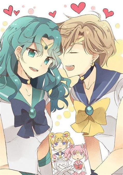 Sailor Neptune X Sailor Uranus Wiki Anime Amino
