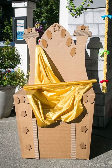 Handmade Cardboard Throne By Cardboard Handcraft Handmade