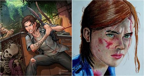 The Last Of Us Part 2 10 Ellie Fan Art Pictures That Are Too Good