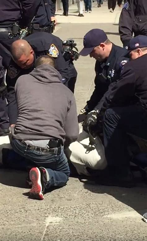Shocking Video Shows Nypd Officers Restrain Man Then Put Him Face Down