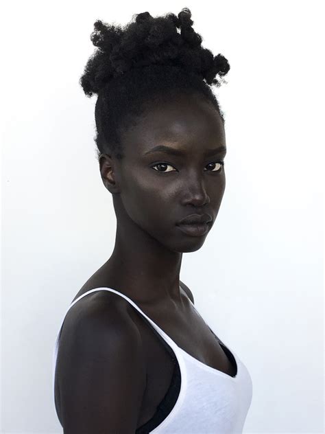 how a viral photo turned anok yai into the model of the moment beautiful dark skin dark skin