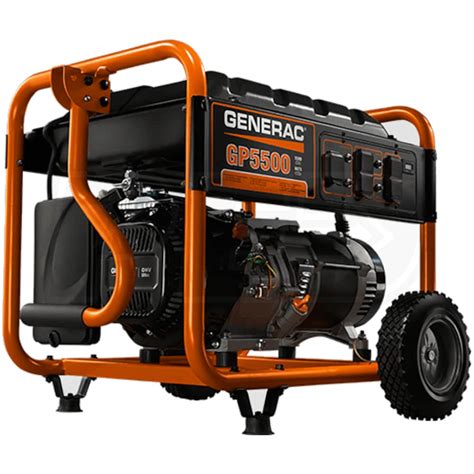 Generac Gp5500 5939 5500 Watt Portable Generator 49 State
