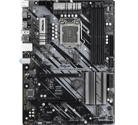 Asrock Intel H470 Phantom Gaming 4 Atx Motherboard Ln107749 90 Mxbd80