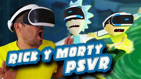 Rick Y Morty En Realidad Virtualtraducido Al Español Playstation Vr