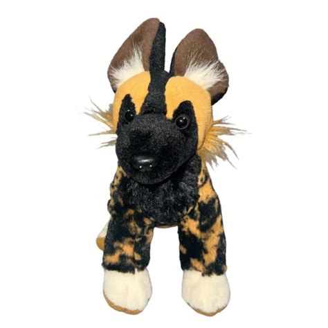 Wild Republic African Wild Dog Plush Stuffed Animal Cuddlekins Lovie