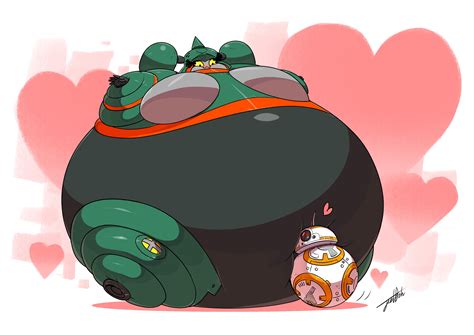Round Robot Romance By Jeetdoh Body Inflation Know Your Meme