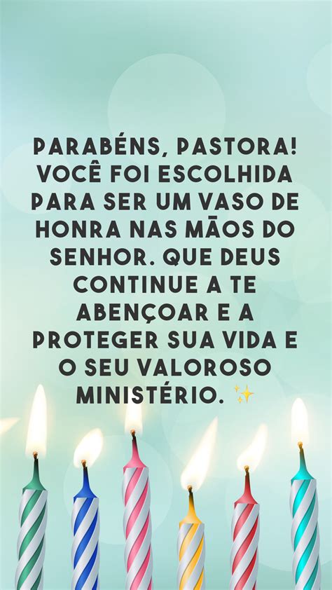 30 Frases De Feliz Aniversário Para Pastora Que Demonstram Gratidão