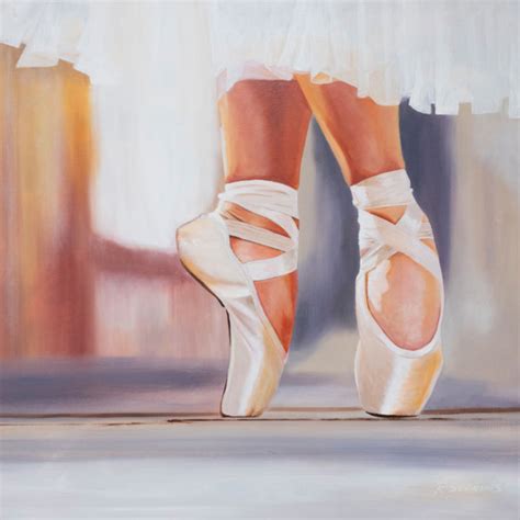 Ballerina Shoes Painting