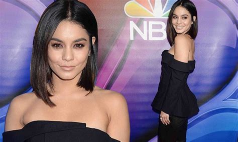Vanessa Hudgens Wows In Off The Shoulder Top Daily Mail Online