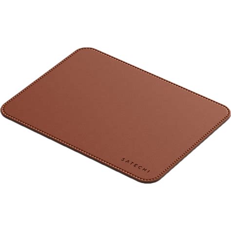 Satechi Eco Leather Mouse Pad Brown St Elmpn Bandh Photo Video