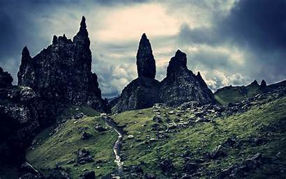 Scotland Wallpapers Desktop Rocks Landscape Path Trail