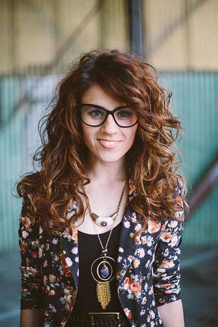 Are you looking for an androgynous haircut that walks the line between soft and masculine? 33 Curly Hairstyles for Long Hair | Hairstyles and Haircuts | Lovely-Hairstyles.COM