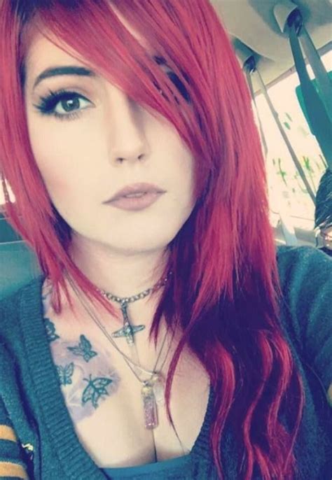 Leda Muir Red Scene Hair Red Hair Pictures Alternative Hair