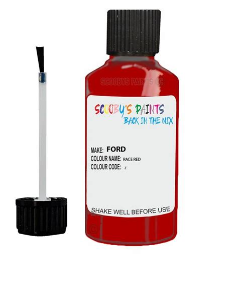 Paint For Ford Focus Race Red Code Z Touch Up Paint Scratch Stone Chip