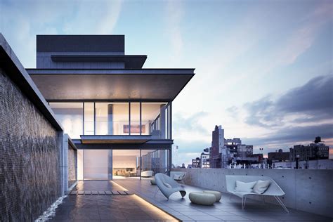 Gallery Of New Renderings Reveal The Penthouse Interiors At Tadao Ando