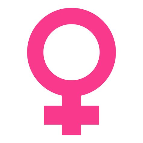 Female Symbol Isolated Icon On Transparent Background 17178227 Png