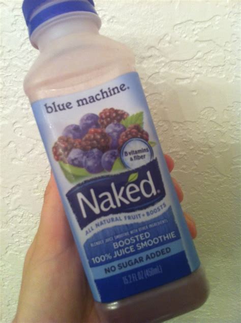 My Semi Vegetarian Life Naked Juice Smoothie Blue Machine