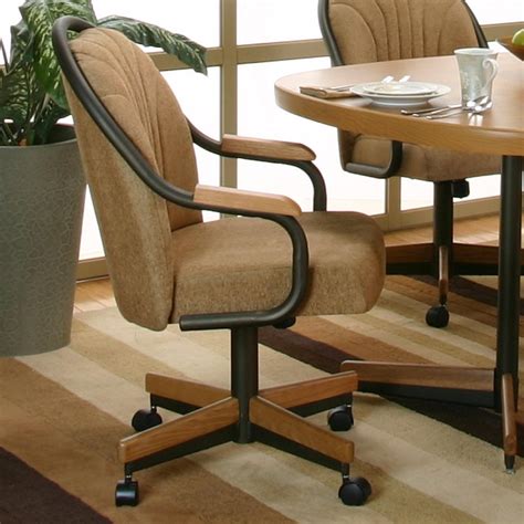 The Joy Of Dining Room Chairs With Casters Coodecor