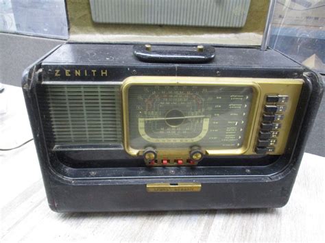 Vintage Zenith Trans Oceanic Wave Magnet Tube Radio H500 Ebay