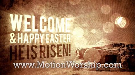 Empty Tomb Grunge Welcome Easter Motion Loop Youtube