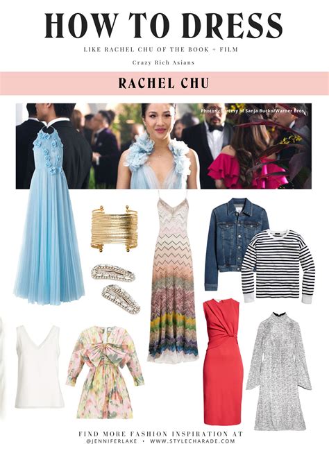 How To Dress Like Rachel Chu From Crazy Rich Asians Style Charade