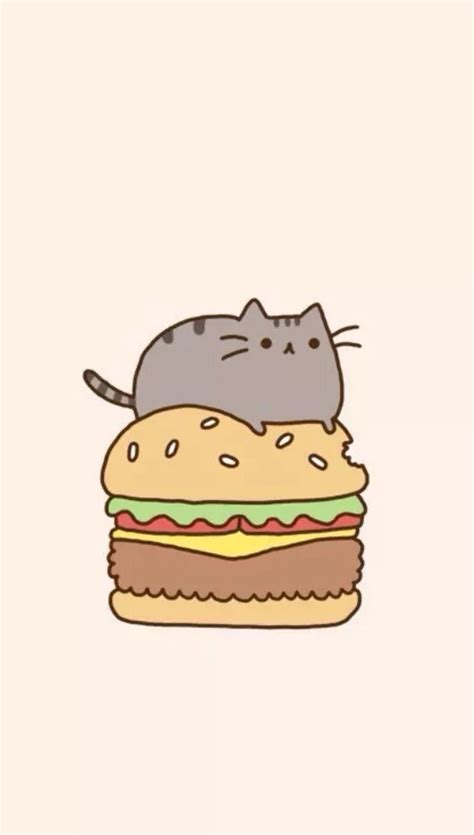 They must be uploaded as png files, isolated on a transparent background. Pusheen Cat iPhone 6 Plus Wallpapers - Top Free Pusheen ...