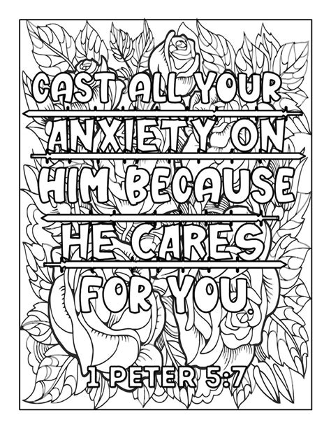 Coloring Book PagesDigital Adult Coloring Pages Bible | Etsy
