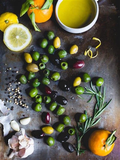 Gin And Herb Marinated Olives Heartbeet Kitchen Recipe Warm