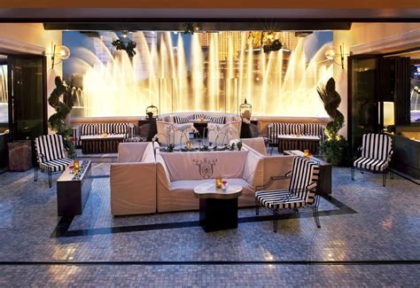 Patio Of Hyde Lounge At Bellagio Las Vegas Wedding Bellagio Las Vegas Best Nightclubs In
