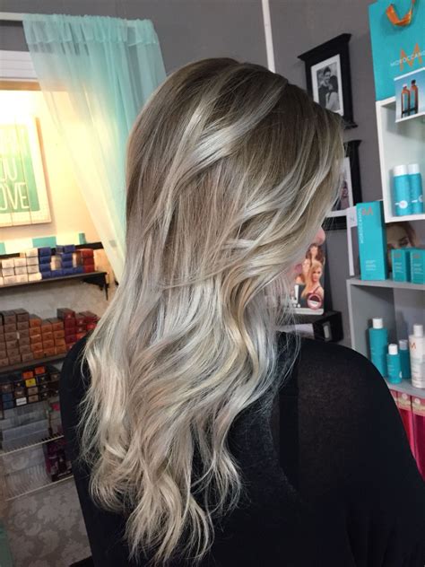 We let you know which blonde hair colors will suit you if you have pale skin! Ice blonde balayage ombre. By Tayler Namanny. Follow ...
