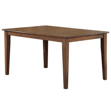 Sunset Trading Simply Brook 60 Rectangular Dining Table Amish Brown