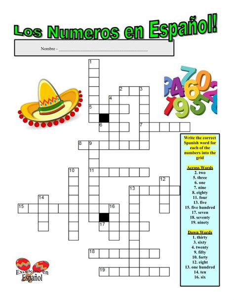 Very Easy Spanish Crossword Puzzles Beginner Easy Crossword 8 Build