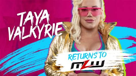 Taya Valkyrie Returns To Mlw On May 13th At The Historic 2300 Arena In Philadelphia 🎟️mlw2300