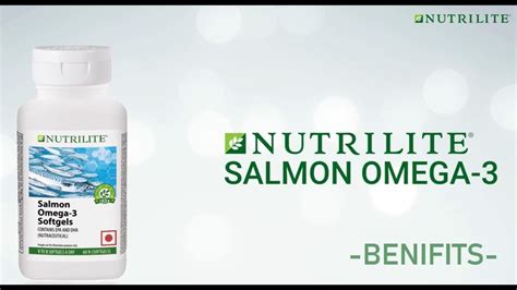 Is an omega 3 supplement that helps in meeting the necessary requirement. Amway|| Nutrilite || Salmon Omega 3 Benefits - YouTube
