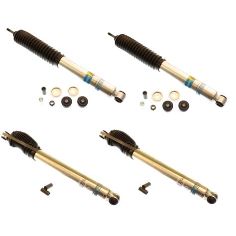 Bilstein 5100 6 Front And 0 1 Rear Lift Shocks 99 16 Ford F 250