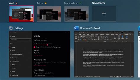 Windows 10 To Let You Further Customize Your Virtual Desktops