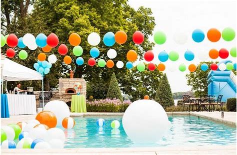 20 Beautiful Pools Party Decorating Ideas For Summer Pool Party Themes