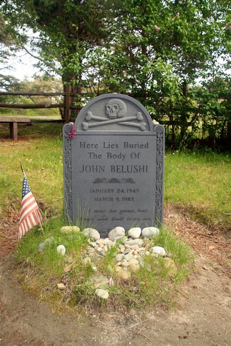 John Belushi Grave John Belushi Dirt From Near His Grave Site