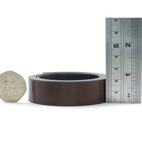20mm Wide Flexible Self Adhesive Magnetic Strip By The Metre