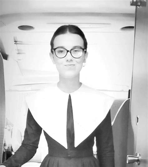 Stranger Things Millie Bobby Brown As Enola Holmes Eleven Behind The