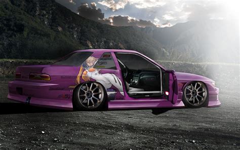 Nissan Silvia S Purple Girl By Mateus On Deviantart