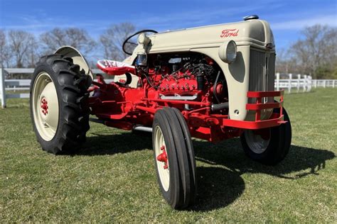 No Reserve Flathead V8 Powered 1951 Ford 8n Tractor For Sale On Bat