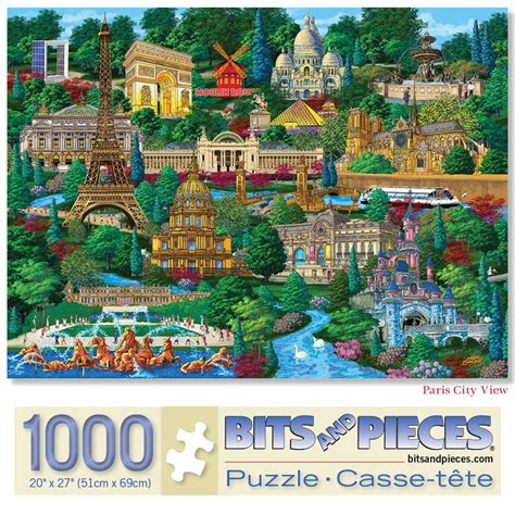 Paris 1000 Piece Jigsaw Puzzle Buy Now At Bits And Pieces