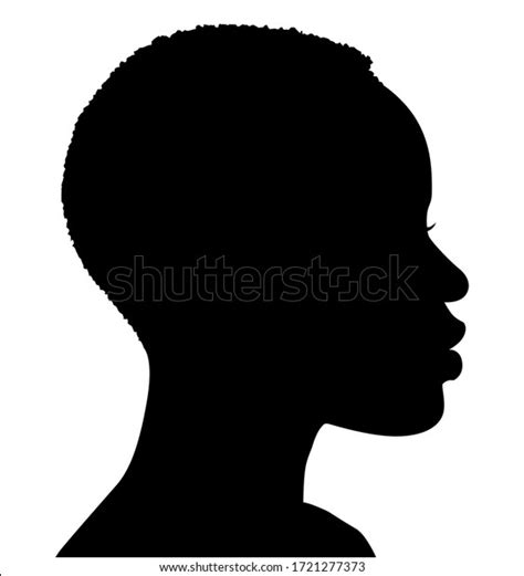 African American Woman African Profile Picture Silhouette Girl From