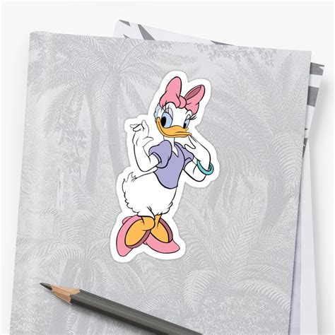 Daisy Duck Sticker By Pa Squale Redbubble