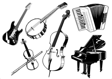 Musical Instruments The Class Vector B Free Vector 4vector