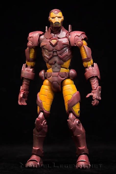 Iron Man Marvel Legends Series 8 Toy Biz Novo Pronta Entrega R 373