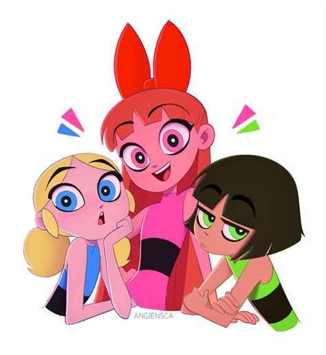 A N G I E On Twitter Powerpuff Girls Fanart Powerpuff Girls Anime