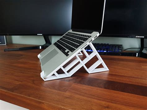 3d Printed Geometric Laptop Macbook Stand Mount Dock Multiple Etsy Uk